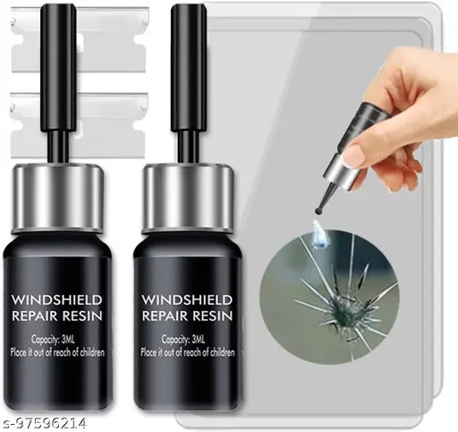 Windscreen Repair Automotive Glass Nano Repair 30Ml Pack Of 2