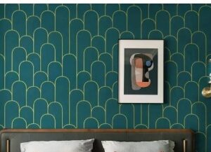 Fikrim Green Line Wallpaper 45 X 300Cm