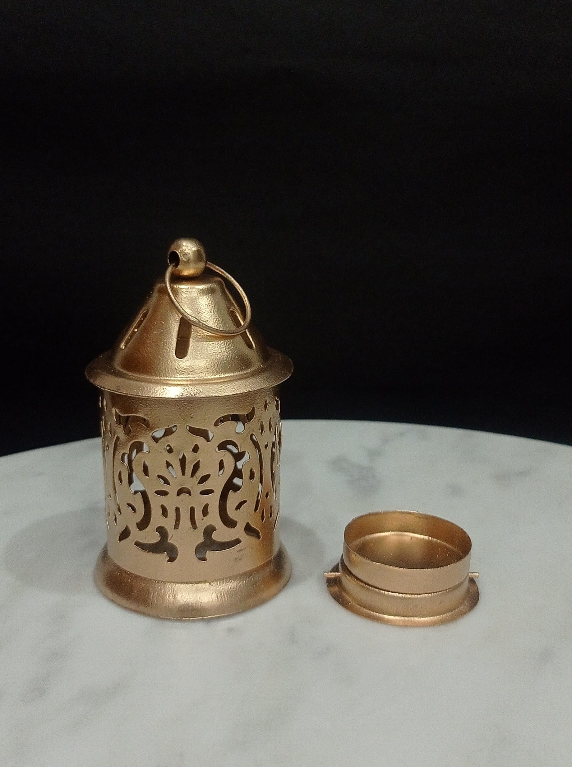 Lantern Tealight Holder Table And Hanging Decorations For Home D?cor Pack Of 2