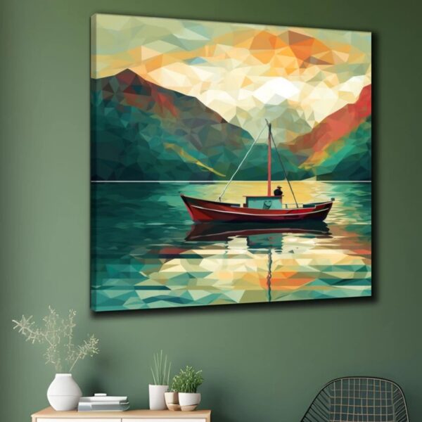 Wooden Framed Canvas Wall Painting Home D?cor Reprint 24 Inch X 18 Inch Painting