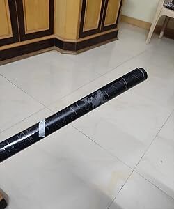 Black Color Wallpaper For Kitchen 5Ft