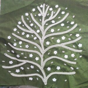 Green Color Cushion Cover Pack Of 2