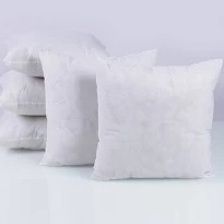 White Solid Square Cushions Pack Of 5