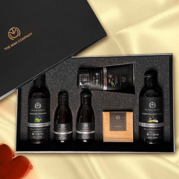 The Man Company Charcoal Collection Kit Set Of 6