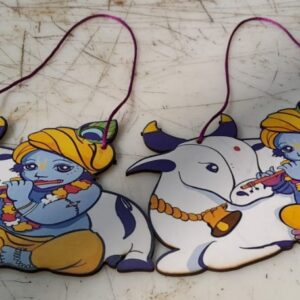 Wall Hanger For Home Decor Pack Of 2 Multicolour