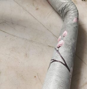 Grey Colour Printed Wallpaper Roll 5Mitter