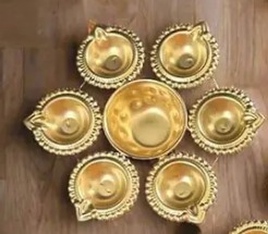 Decorative Diya Urli Bowl For Floating Flowers