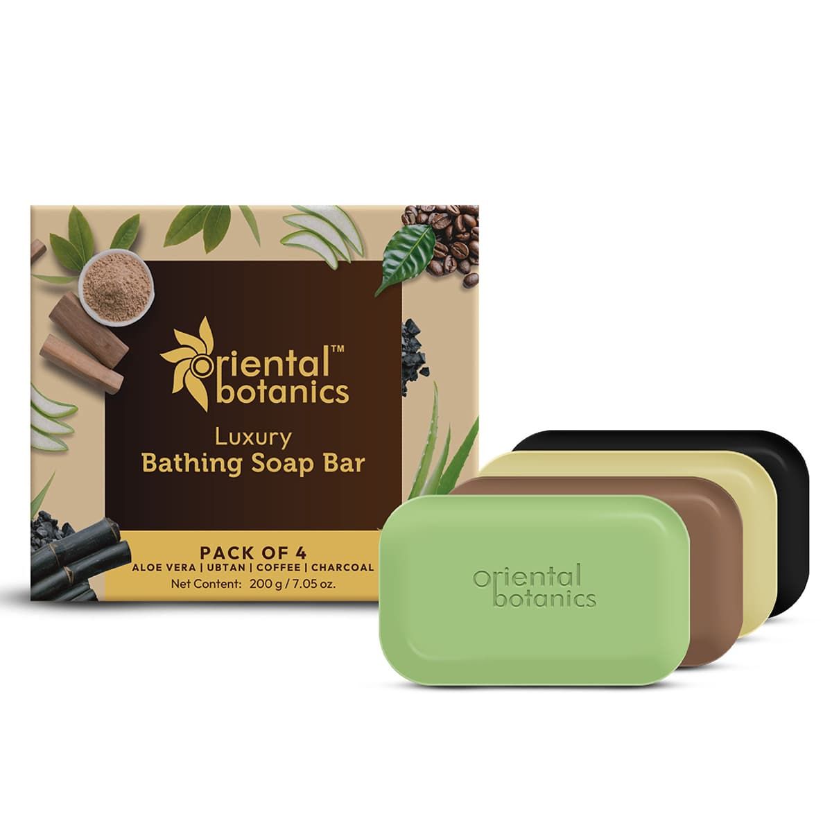 StPointBotanica Oriental Botanics Luxury Sthit Soap Bar 50G Pack Of 4