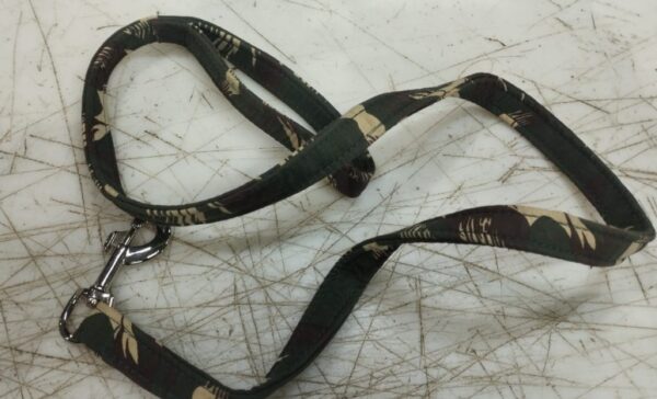 Dog Leash Belt Small Green Military