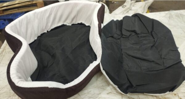 Doggy Smile Fancy Letest Beds Sofa For Dog And Cat M Pet Bed Brown White