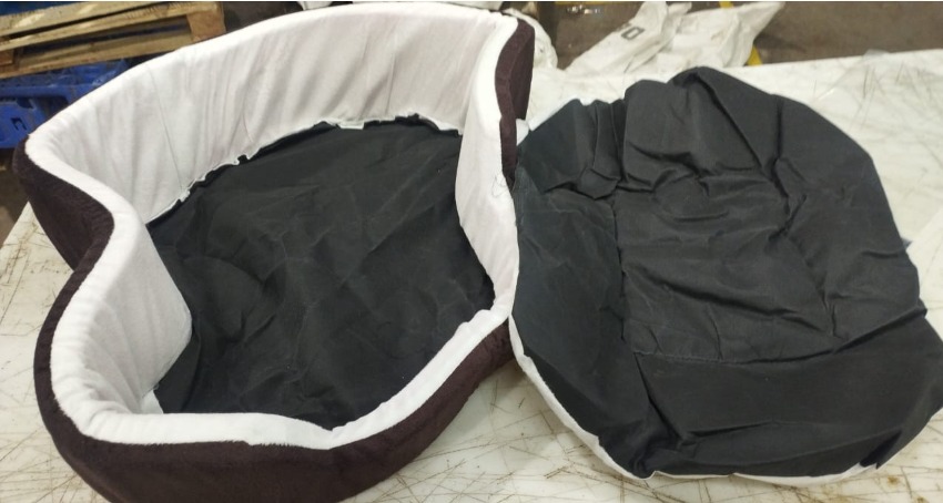 Doggy Smile Fancy Letest Beds Sofa For Dog And Cat M Pet Bed Brown White