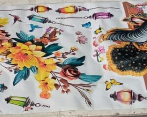 Radha Krishna Wall Stickers Pvc Self Adhesive 30 X 15 Inch