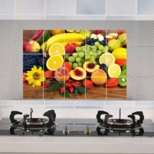 Fruits Kitchen Wallpaper 3D Poster 24 Inch X 36 Inch