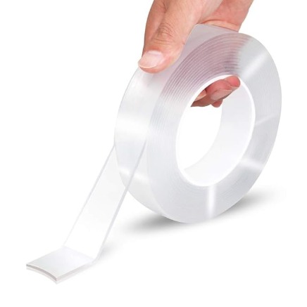 Unique Online Store Washable Traceless Nano Adhesive Multipurpose Nano Grip Tape Roll Stick 1M X 30Mm X 2Mm