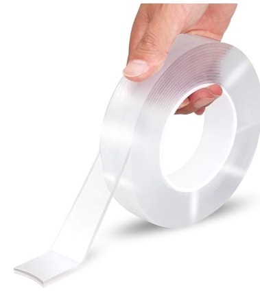 Unique Online Store Washable Traceless Nano Adhesive Multipurpose Nano Grip Tape Roll Stick 1M X 30Mm X 2Mm