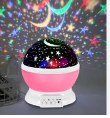 Star Master Dream Rotating Projection Lamp