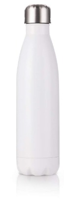 White Stainless Steel Bottle 500Ml