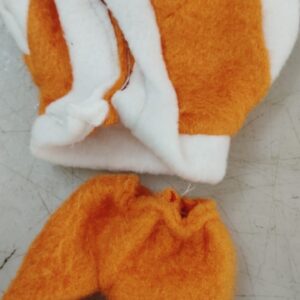 Laddu Gopal Winter Clothes Orange Colour