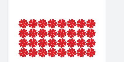 Flower Vinyl Wall Stickers Decorative Flowers Stickers For Your Living Room 5X5 Cm