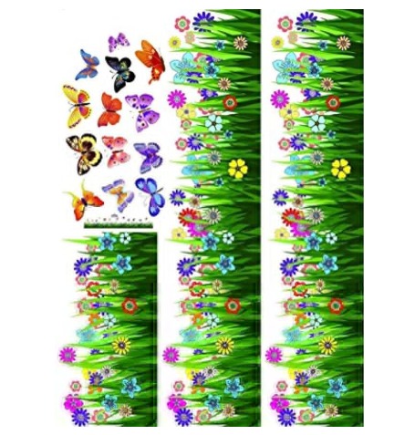 Wall Stickers For Living Room Flower Floral Wall Sticker 70 Cm X 50 Cm