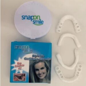 Snap On Veneers Teeth For Men And Women One Size Fits All White