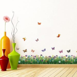 Wall Stickers For Living Room Flower 70Cm X 50 Cm