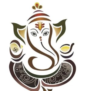 Beautiful Ganesh Ji Wall Sticker