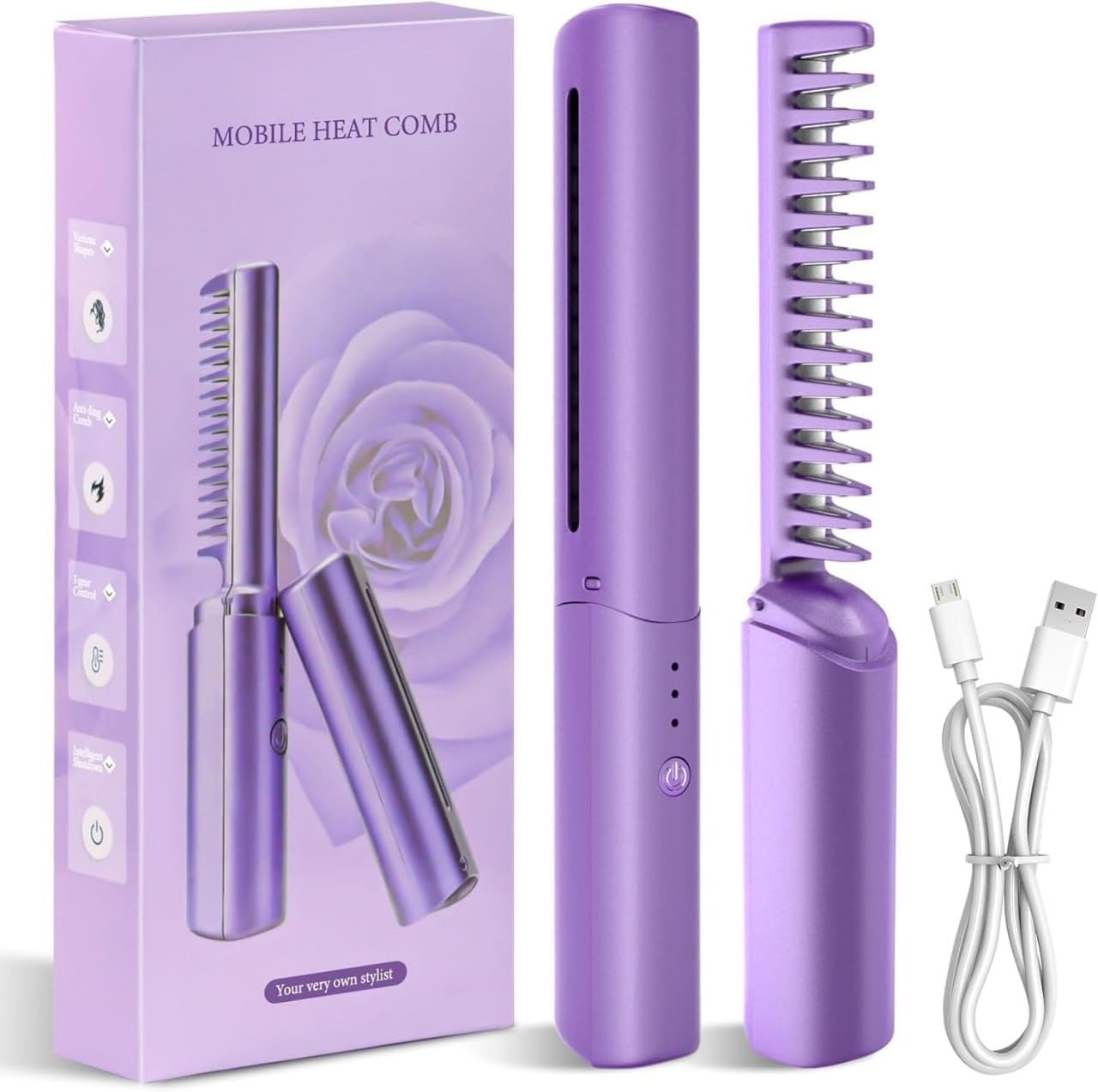 Shree Hans Creation Rechargeable Hot Comb Hair