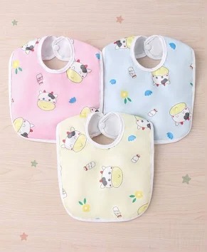 Baby Safety Apron Multicolor Pack Of 3