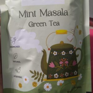 Fitelo Zevic Mint Masala Green Tea 50 Gm Pack Of 2