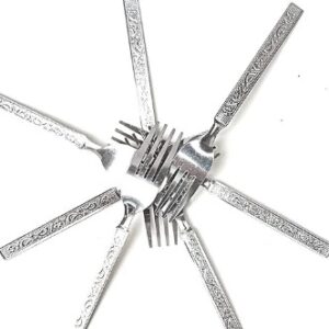 Stainless Steel Dinner Forks Pack Of 9