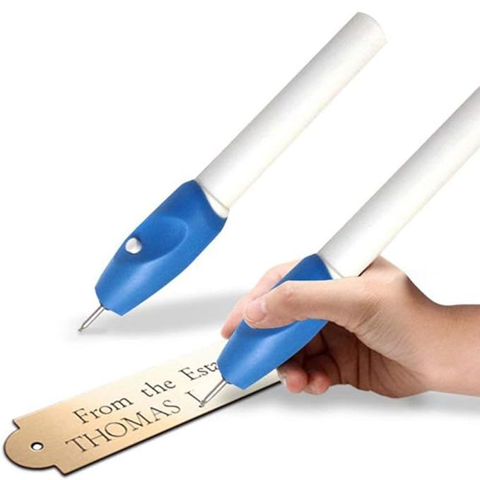Sorzy Engraving Pen Tool Name Writing Etching Pen Machine Engraver For Metal Rubber Glass