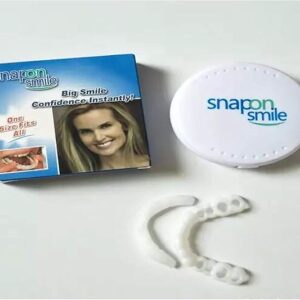 Snap On Smile Teeth Cosmetic Natural Instant Veneers Dental Fake Tooth Cover