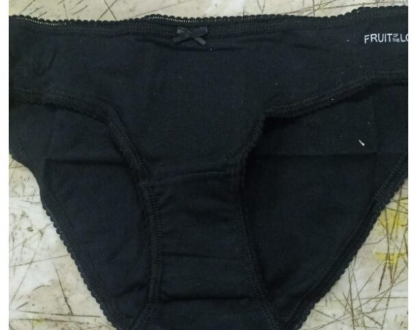 Women Panty Black Colour Size S