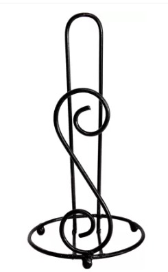 Craftkemp 1 Compartments Wrought Iron Napkin Roll Holder