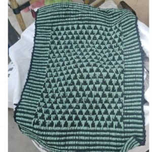 Green And Black Colour Stylish Door Mat