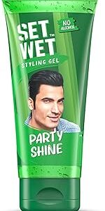 Set Wet Styling Hair Gel For Men Party Shine 50G