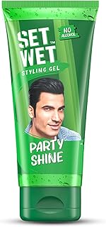 Set Wet Styling Hair Gel For Men Party Shine 50G