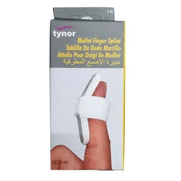 Tynor Mallet Finger Splint With Comfortable Protective Support For Finger Injuries