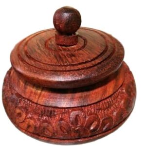 Wooden Sindoor Box