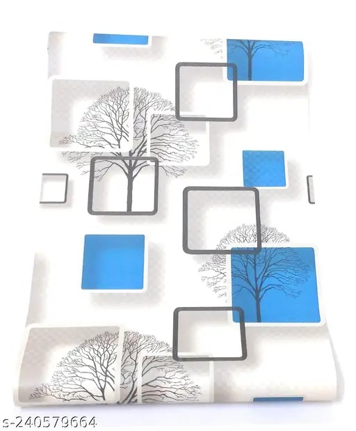 Wall Trust Decorative Blue Wallpaper