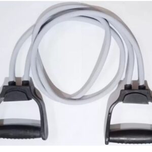 Toning Tube Latex Tube Exerciser With D Handle