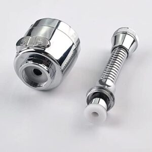 Stainless Steel 360 Degree Flexible Rotating 2 Modes Water Saving
