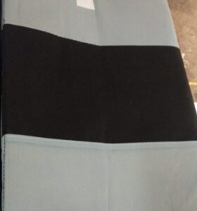 Laundry Bag For Clothes 68L Black And Grey