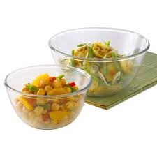 Borosil Glass Bowl Start Set Of 2