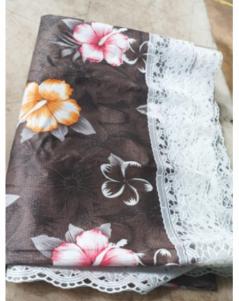 Multicolour Printed Table Cover Size 144Cm X 95Cm