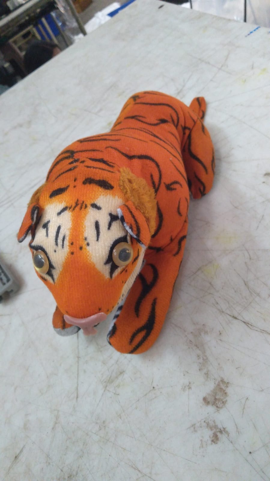 Tanoshee Tiger Soft Toy For Kids Boysand Girls Small Size Wild Animal