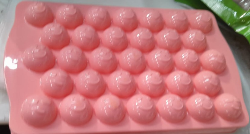 Lollipop Cake Chocolate Bread Christmas Kitchen Mould Pink