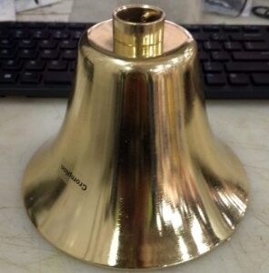 Crompton Hanging Bell Light Gold