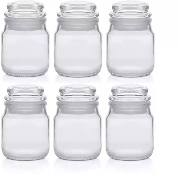 Spice Set Glass Of 6 Pic